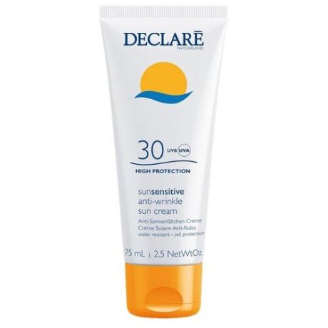 Солнцезащитный крем SPF 30 с омолаживающим действием DECLARE Sun Sensitive Anti-Wrinkle Sun Cream SPF 30