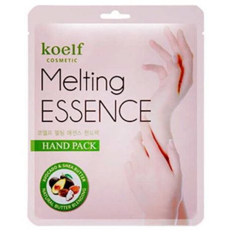 Koelf Маска-перчатки для рук - Melting essence hand pack, 14г