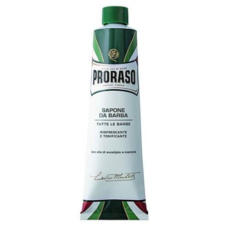 Proraso Green Line Shaving Cream - Крем для бритья эвкалипт и ментол 10 мл