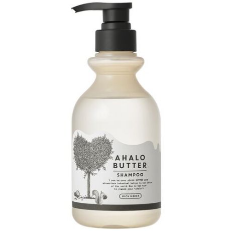 Шампунь для волос, Rich Moist Shampoo AHALO BUTTER 400 мл, сменная упаковка