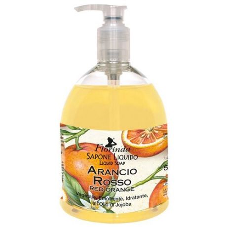 Жидкое мыло FLORINDA Arancio Rosso / Красный Апельсин 500 мл