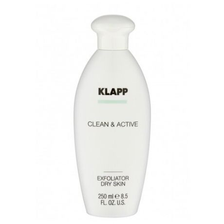 KLAPP Cosmetics Эксфолиатор для сухой кожи CLEAN&ACTIVE Exfoliator Dry Skin
