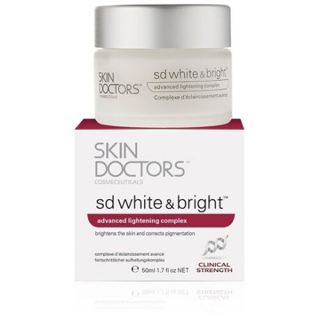 Отбеливающий крем для лица Skin Doctors SD White and Bright