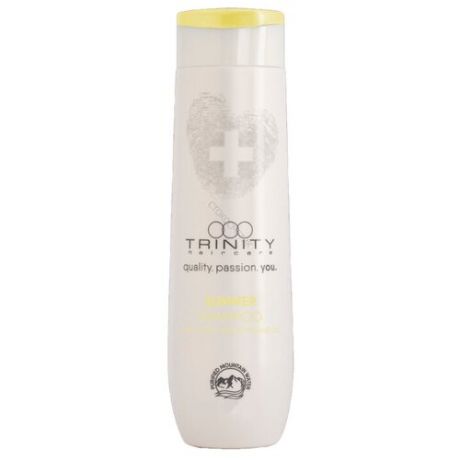 Trinity Шампунь увлажняющий с уф фильтром для волос / Essentials summer shampoo 75 мл