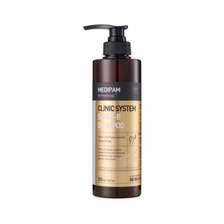 Medipam Шампунь укрепляющий от выпадения волос - Clinic system scalp-b shampoo, 500мл