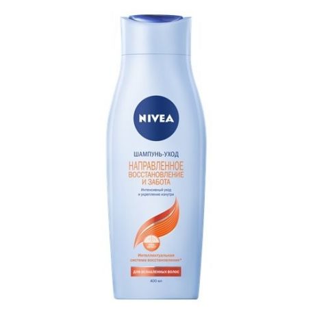 Шампунь-уход для волос NIVEA Направленное восстановление и забота, 250 мл