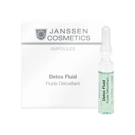 Janssen 1929M Ampoules Detox Fluid - Детокс-сыворотка в ампулах, 3 x 2 мл