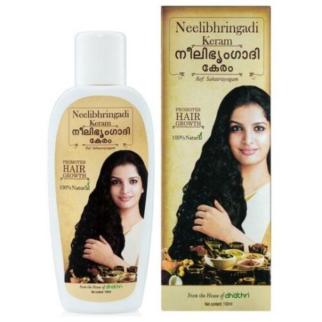 Масло для волос Дхятри Неелибхрингади Керам, 100 мл