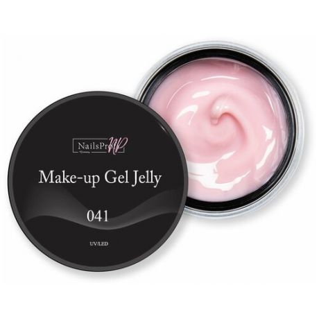 Камуфлирующий гель для наращивания ногтей NailsProfi Make-Up Gel Jelly 041 - 15 гр