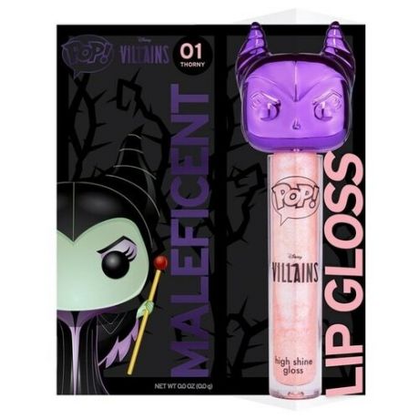 Блеск для губ Малефисента (Disney Villains Maleficent (Purple) Pop! Lip Gloss) фиолетовый