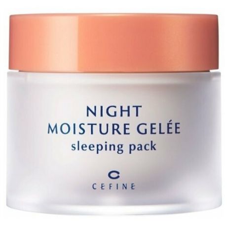 Ночное увлажняющее желе CEFINE Night Moisture Gelee Sleeping Pack 80гр.