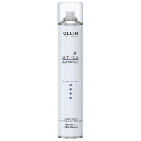 Ollin Professional Лак для волос экстра сильной фиксации 75мл
