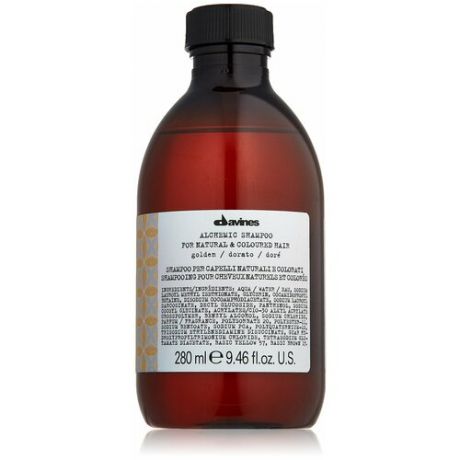 Davines Alchemic Golden Shampoo - алхимик Золотой шампунь 280 мл