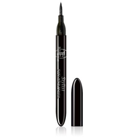Подводка для глаз фломастер Best for me Stylist Eyeliner Pencil, чёрная
