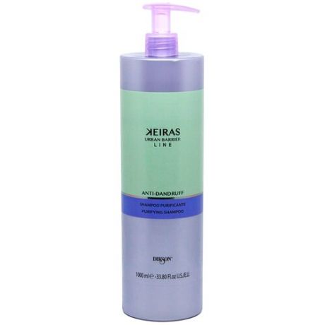 Шампунь для волос от перхоти Dikson Keiras Anti-Dandruff Shampoo Purificante себобалансирующий 400 мл