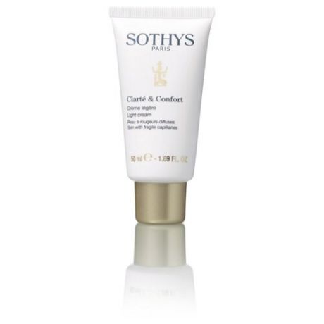 Sothys Clarte Confort: Легкий крем для чувствительной кожи лица и кожи с куперозом (C&C Light Cream), 50 мл