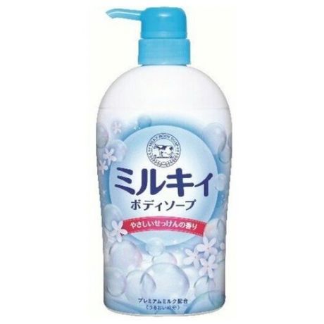 COW Мыло-пенка для тела с ароматом цветочного мыла - Milky foam gentle soap, 600мл