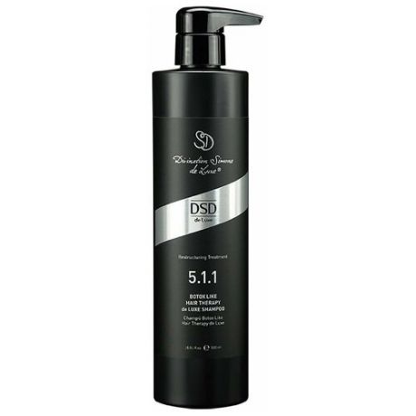 5.1.1 Восстанавливающий шампунь Ботокс для волос DSD de Luxe, 500 мл, Botox Hair Therapy de Luxe Sha