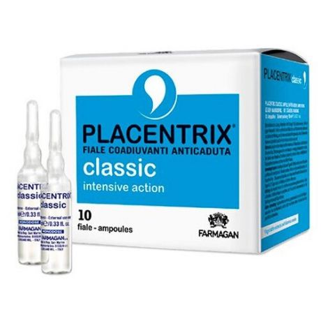 Farmagan Placentrix: Лосьон против выпадения интенсивного действия в ампулах (Classic Intensive Action Lotion), 10*10мл