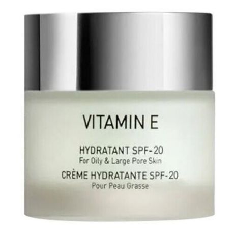 GIGI Vitamin E: Крем увлажняющий для жирной и с расширенными порами кожи лица SPF20 (Hydratant SPF 20 for oily & large pore skin), 50 мл
