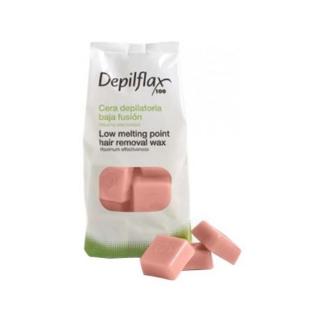 Воск горячий для депиляции в дисках Depilflax Pink Extra Wax Роза 500 г