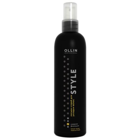 Ollin Professional Лосьон спрей для укладки волос средней фиксации