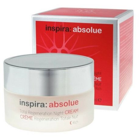 Inspira 5300P Absolue Total Regeneration Night Cream Regular - Легкий ночной регенирирующий лифтинг-крем, 100 мл