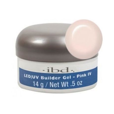 Гель IBD LED/UV Builder gel конструирующий камуфлирующий, 14 мл pink II