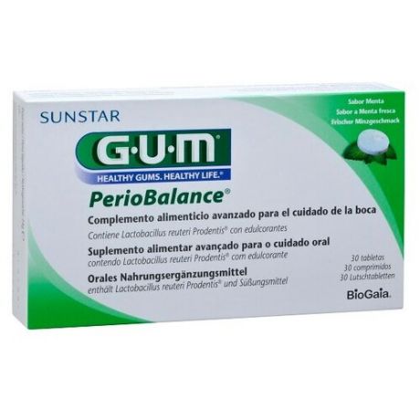 Пробиотики GUM PerioBalance против гингивита