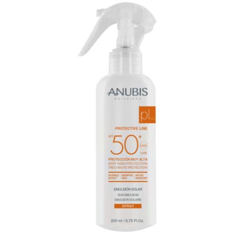 ANUBIS Barcelona Солнцезащитная эмульсия SPF 50+ со спреем, 200 мл./ Sun Emulsion Spray SPF 50+