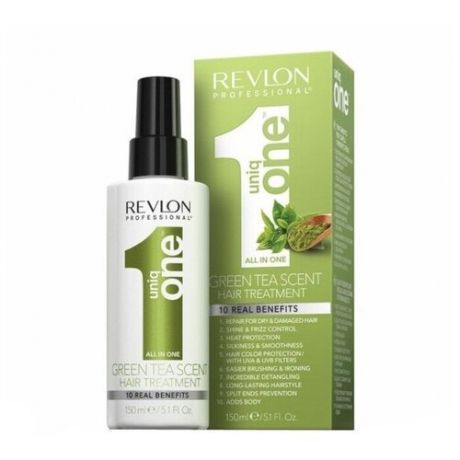 Revlon Professional Uniq One Маска-спрей несмываемая с ароматом зеленого чая, 150мл