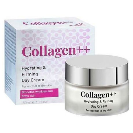 CHIC ++ Collagen++ Увлажняющий (гидратирующий) дневной крем для нормальной и сухой кожи, 50 мл