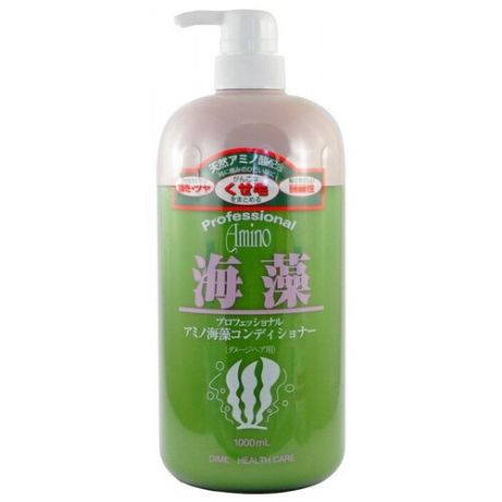 *dime professional amino seaweed ex conditioner кондиционер-экстра для поврежденных волос с аминокислотами морских водорослей, 1000 мл