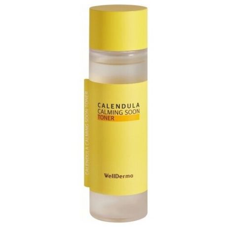 WellDerma Тонер для лица «календула» - Calendula calming soon toner, 150мл