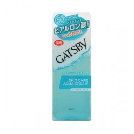 Gatsby skin care aqua cream мужской увлажняющий лосьон для ухода за проблемной кожей, склонной к воспалениям и акне, 170 мл