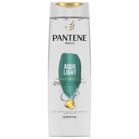 Шампунь PANTENE Pro-V Aqua Light, для тонких и склонных к жирности волос , 400 мл