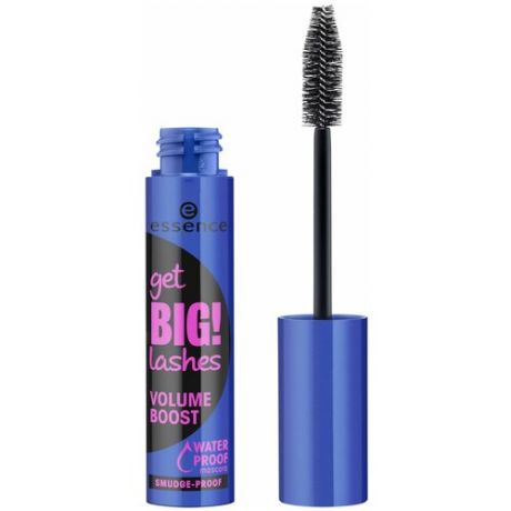 Тушь для ресниц ESSENCE Get Big Lashes Maximum Volume водостойкая, черная