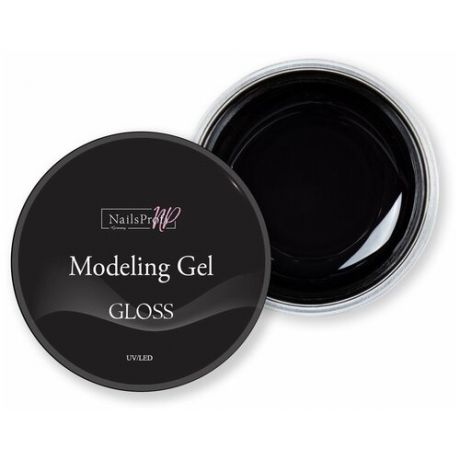 Моделирующий гель для наращивания ногтей NailsProfi Modelling Gel Gloss - 30 гр