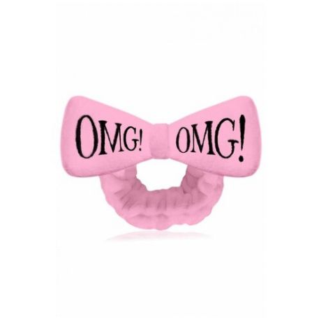 Бант-повязка для фиксации волос Double Dare OMG! нежно-розовый - Hair Band Light Pink