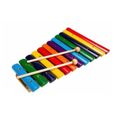 FLIGHT FX-12C ксилофон (12 нот), разноцветный, 2 палочки