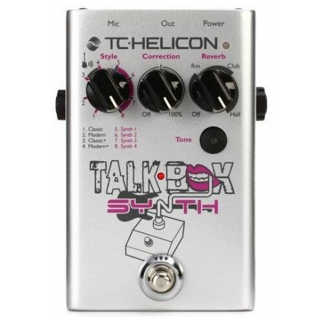 Процессоры эффектов и педали для гитары TC HELICON Talkbox Synth