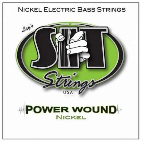 Струны для бас-гитары SIT Strings NR45105L Powerwound Nickel Medium Light 45-105