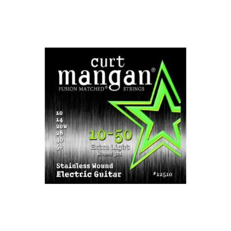 Curt Mangan Stainless Wound (10-50) струны для электрогитары