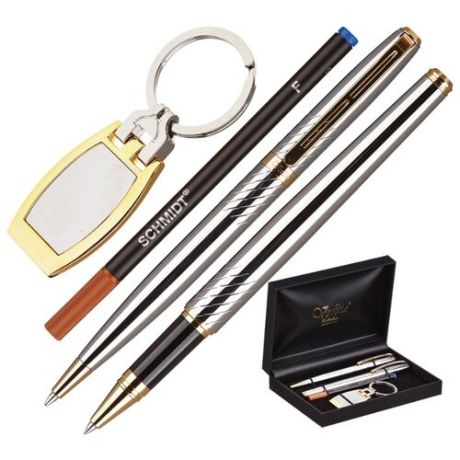 Набор письменных принадлежностей Verdie Ve-53 (шариковая ручка, роллер, брелок) 91714