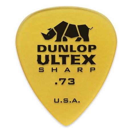433P.73 Ultex Sharp Медиаторы 6шт, толщина 0,73мм, Dunlop