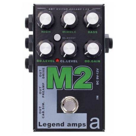 Двухканальный гитарный предусилитель AMT Electronics M-2 (JM-800) Legend Amps 2