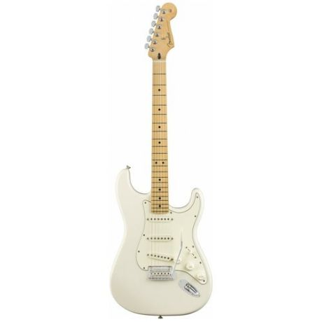 Fender Player Strat MN PWT электрогитара, цвет белый