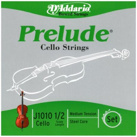 Струны для скрипки DAddario J1010 1/2M prelude cello setlight 1/2