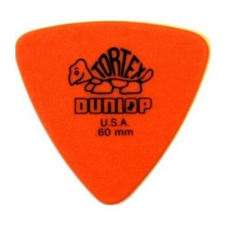 Медиаторы 6шт 0,60мм Dunlop Tortex Triangle 431P.60