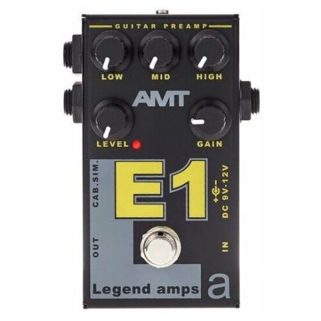 Гитарный предусилитель AMT Electronics E-1 (Engl) Legend Amps